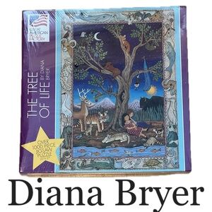 🧩NEW The Tree of Life 1000 Vintage1996 Jigsaw Puzzle Diana Bryer Sealed Box